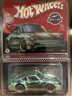 Red Line Porsche (hot wheels )