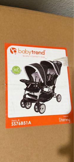 Baby Trend Car seat/ Double Stroller bundle