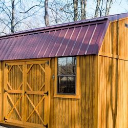 Very Nice Storage She’d With Lofts 