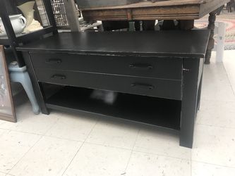 Black tv stand / coffee table