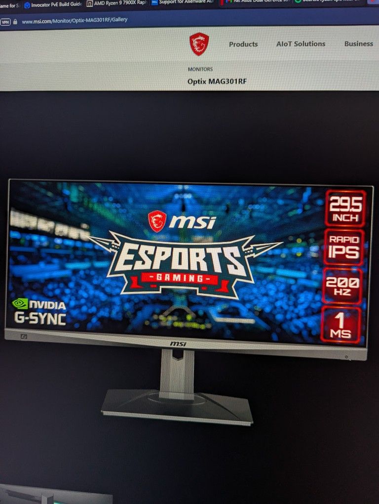 MSI ESPORTS Rapid IPS 200mhz !!!