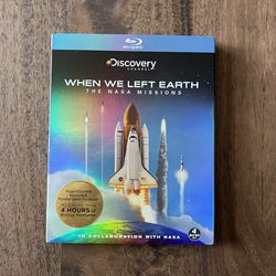 Discovery Channel When We Left Earth - The NASA Missions Collection Blu-Ray DVD