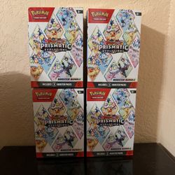Pokémon Prismatic Evolutions Booster Bundle $70 Each