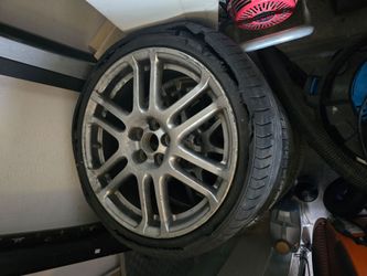 Rims and tires toyota 5x100