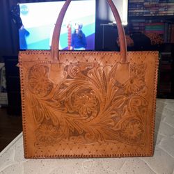 Leather Purse From Mexico 