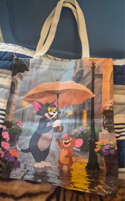 Tom & Jerry canvas tote