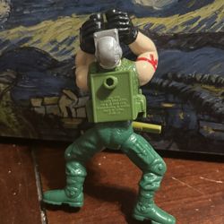 VTG Small Soldiers Wind Up Link Static Burger King Toy 1998 Crawling with pack