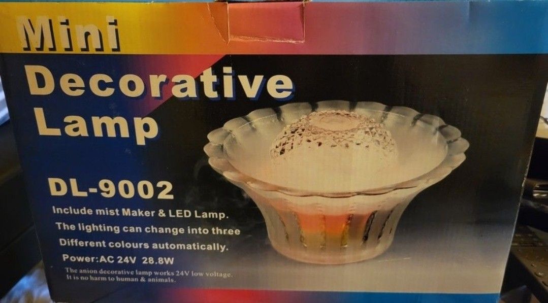 Anion Mist Maker & LED Light