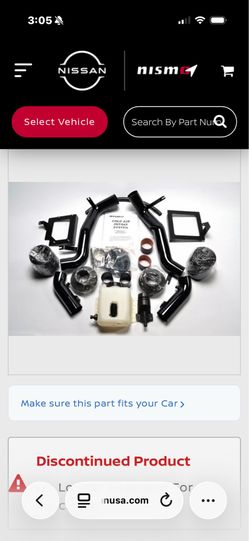 2009-11 Nismo 370z intake