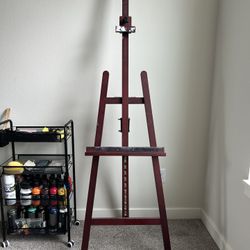 Mahogany Easel