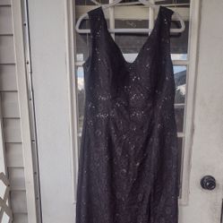 Beautiful black night Dress size XL