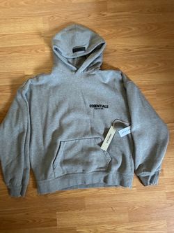 Essentials fear of god dark oat hoodies
