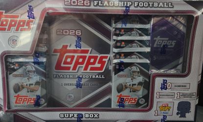 2026 Topps Flagship Football Super Box
