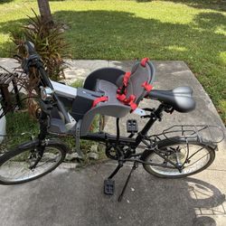 Foldable Bike With Chid Seat