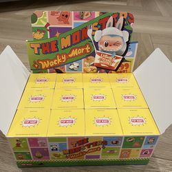 The monsters Labubu Wacky Mart Single Box