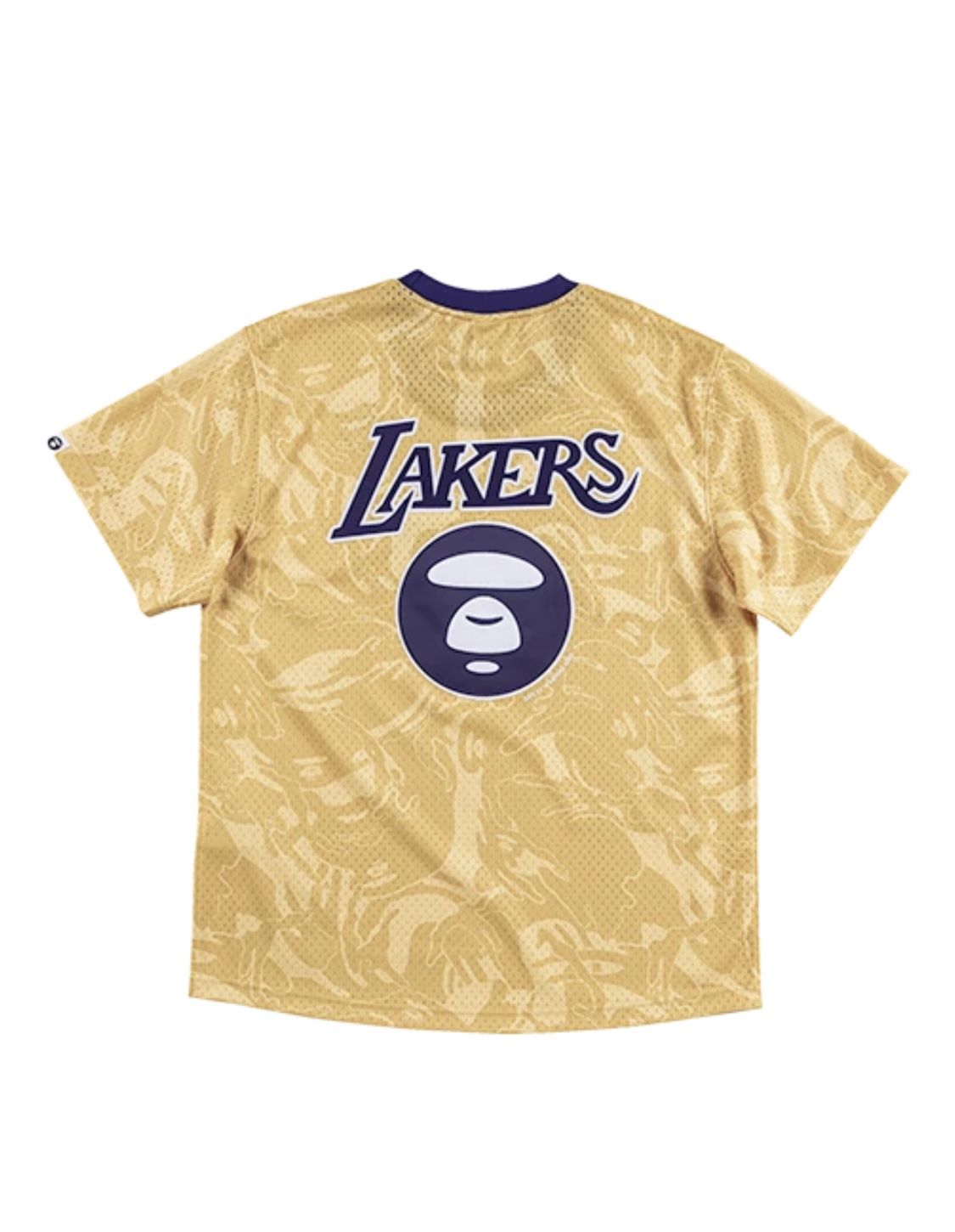 BAPE x LA Lakers Kobe LeBron Championship Jersey -Medium Brand New