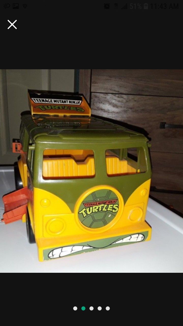 Original Teenage Mutant Ninja Turtles Van TMNT