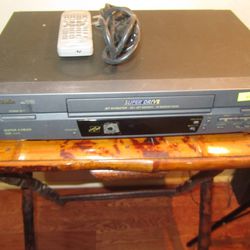 Panasonic Super Drive VCR AG-1340 AG1340P Pro Line Super 4 Head SQPB VHS Video Cassette Recorder Player VCR W/Remote