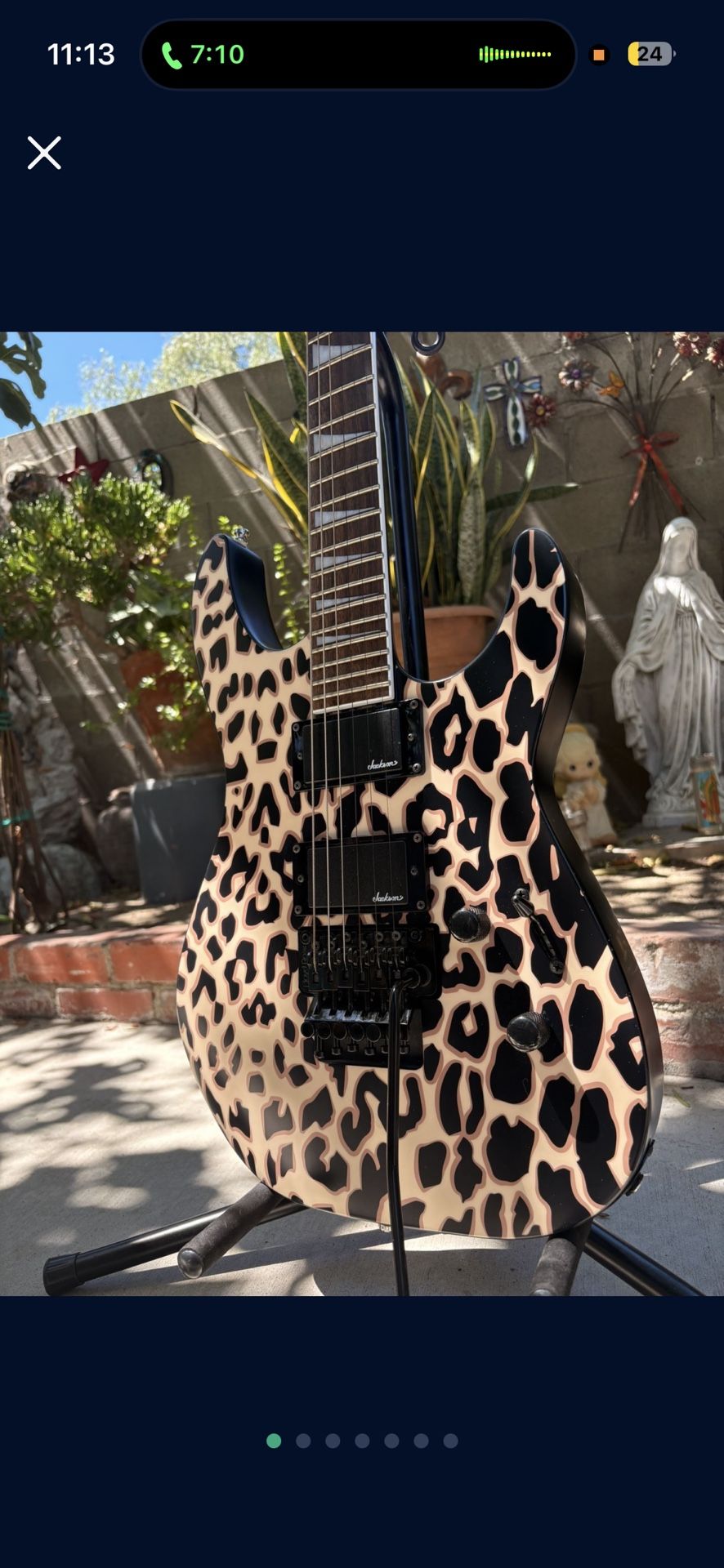 Jackson X Series SLX DX Leopard