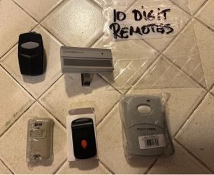 Garage and Gate Remotes