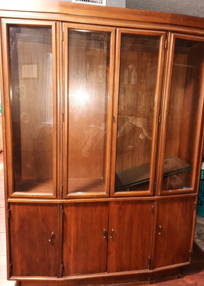 Mid-century modern China cabinet