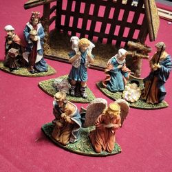 Nativity set