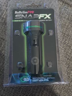 Babyliss pro snap fx battery