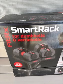FIERX SmartRack for dumbbells & kettlebells