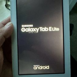 Samsung Galaxy Tab E Lite