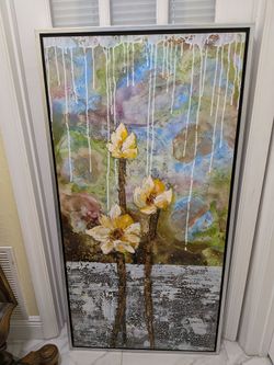 Large Certified Oil Painting