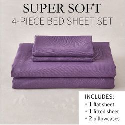Purple Queen Bedsheets