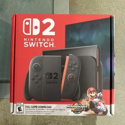 Nintendo Switch 2 Mario Kart Bundle In Hand!
