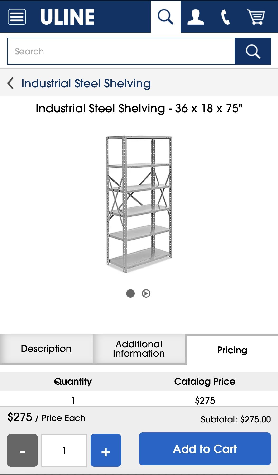 Heavy Duty Storage Shelving