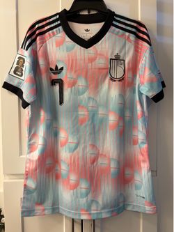Kevin De Bruyne Belgium World Cup Jersey 2026. Size Large