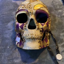 Mardi Gras Themed Mask