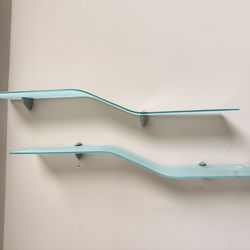 Decoration glass shelf or shelves