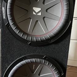 Kicker 12” Comp Sub Woofers