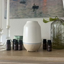 essential oil diffuser & oils