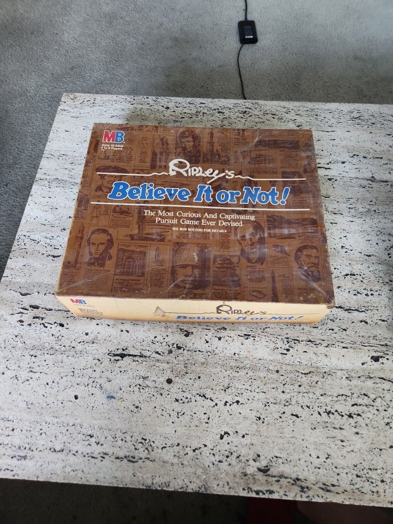 Ripley's Believe It Or Not Board Game