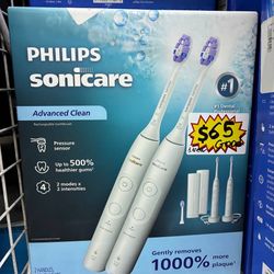 Philips Sonicare Advanced Clean Rechargeable Toothbrush Set