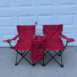 Double Foldable Camping Chair