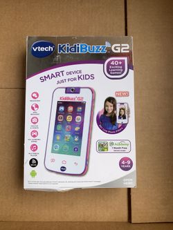 Vtech Pink Kidibuzz G2 Tablet 
