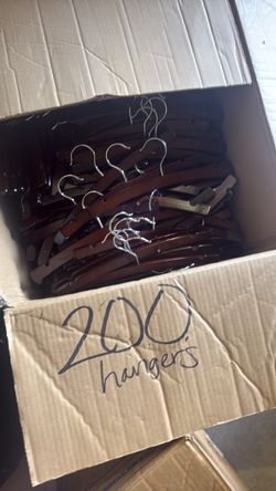 Wooden hangers