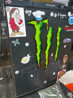 Small fridge and freezer