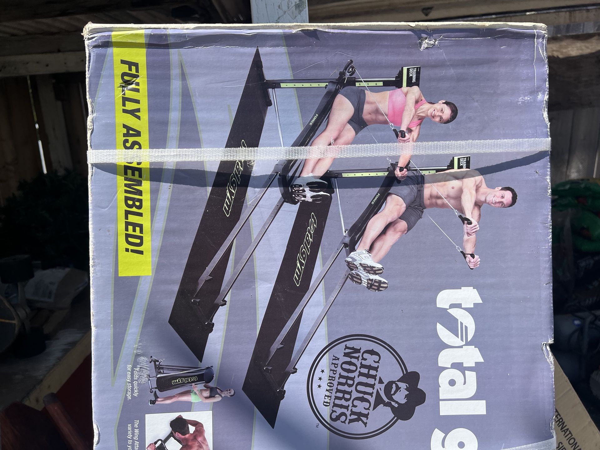 Fully Assembled Chuck Norris Approved Total Gym Force Set