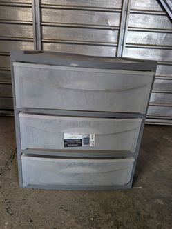 3 Drawer Mainstays Medium Cart