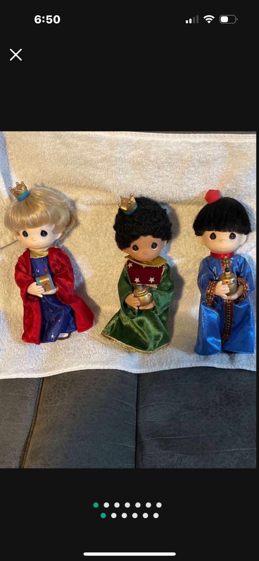 Precious Moments Three Kings 👑9” Dolls “RARE” 