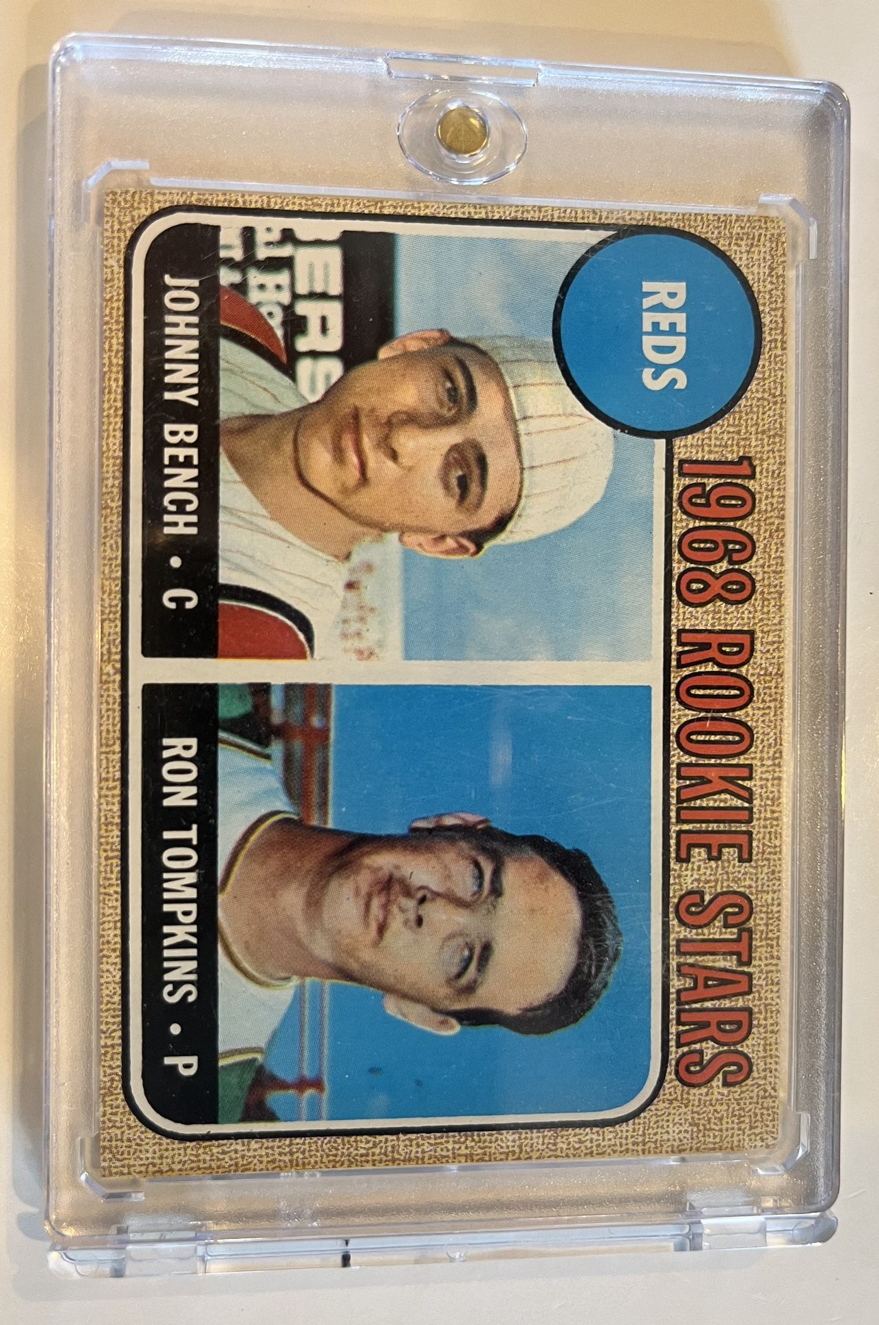 Johnny Bench Topps Rookie Card!!! Excellent Condition