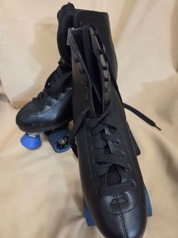 Chicago Skates Black Quad Roller Skates