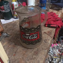 Old Coca Cola Pitcher